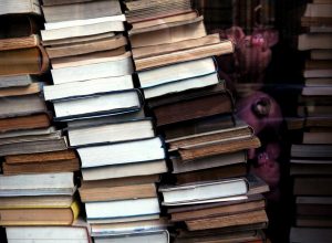 pile of books
